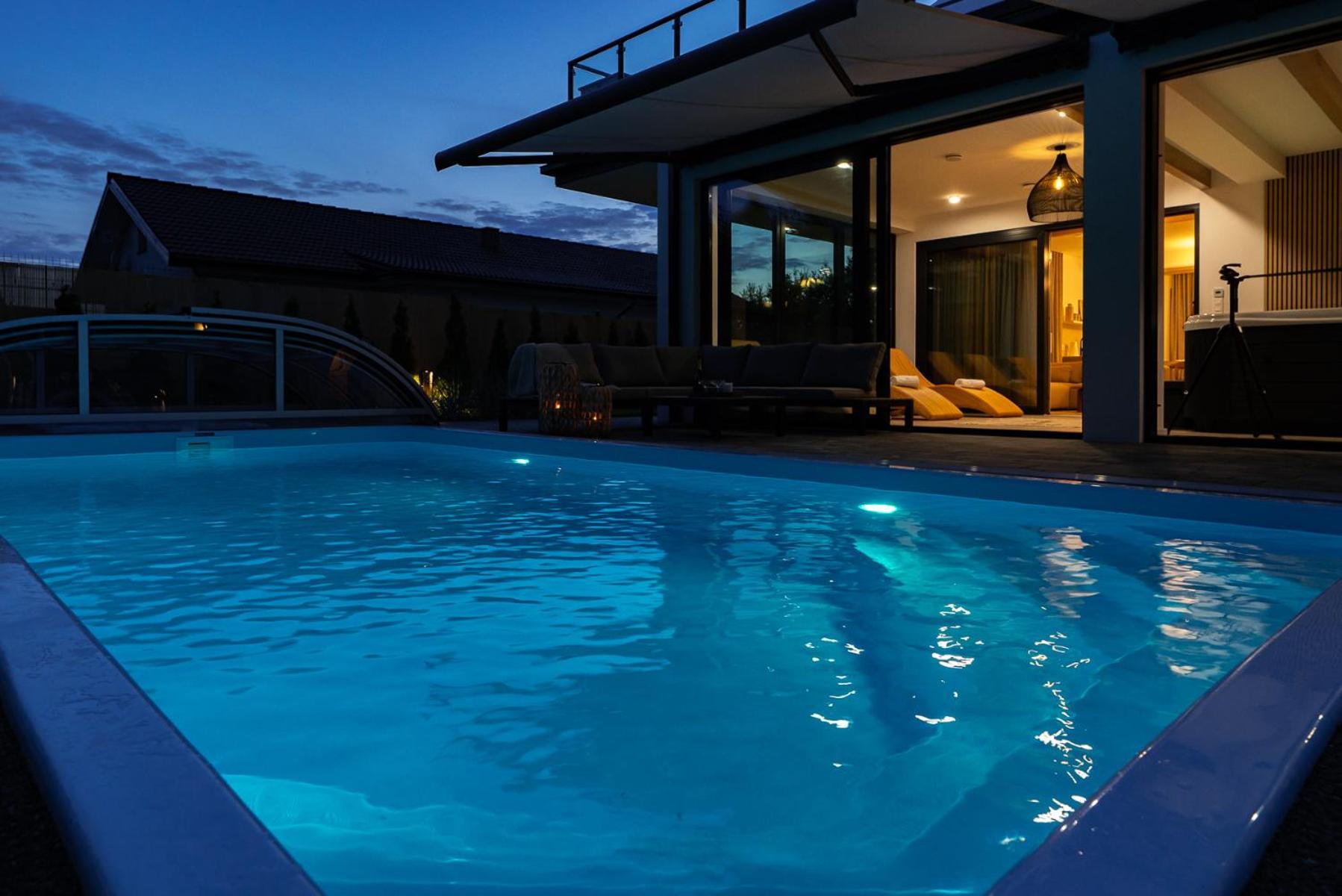 Mielnovo - Dom Z Basenem, Sauna I Jacuzzi Großmöllen Exterior foto
